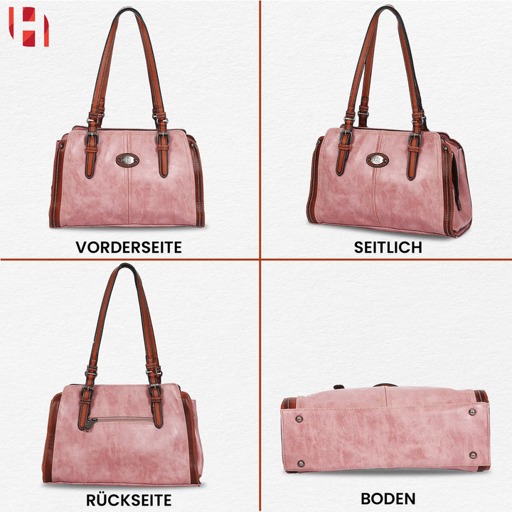 PU Leder Elegante Handtasche und Umhängetasche für Damen – Europebazar