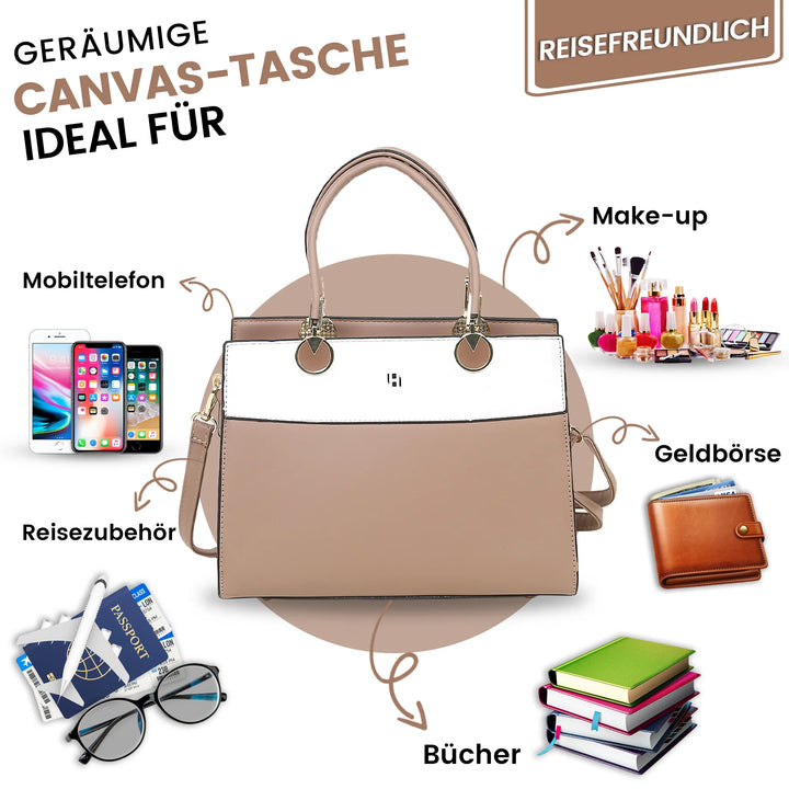 Große handtasche BRAUN – Europebazar