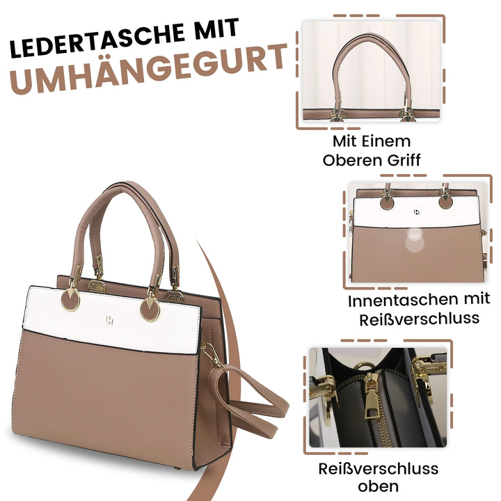 Große handtasche BRAUN – Europebazar