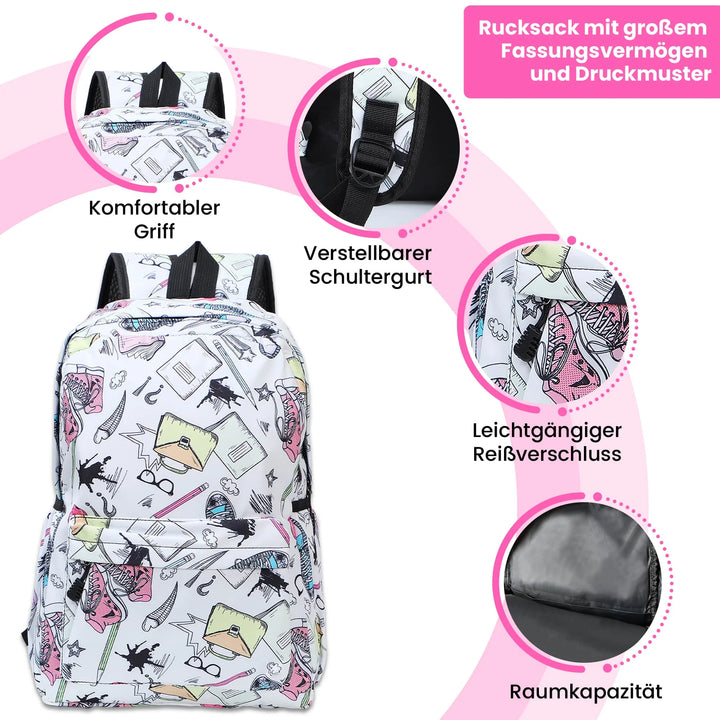 Nette Bedruckte Schultasche Schuh – Europebazar