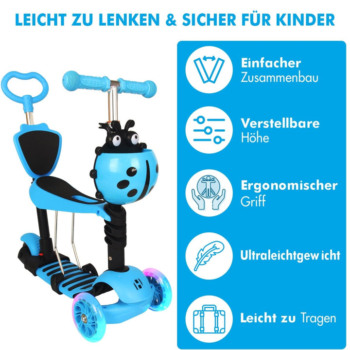 5-in-1 Kinderroller - Europebazar