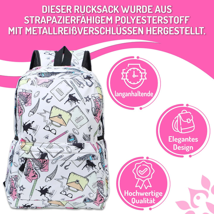 Nette Bedruckte Schultasche Schuh – Europebazar