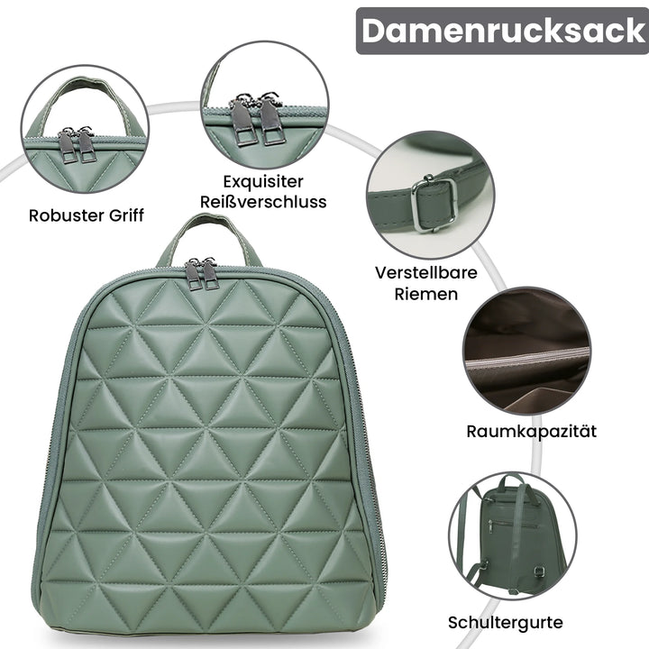 Rucksack Damen GRÜN – Europebazar