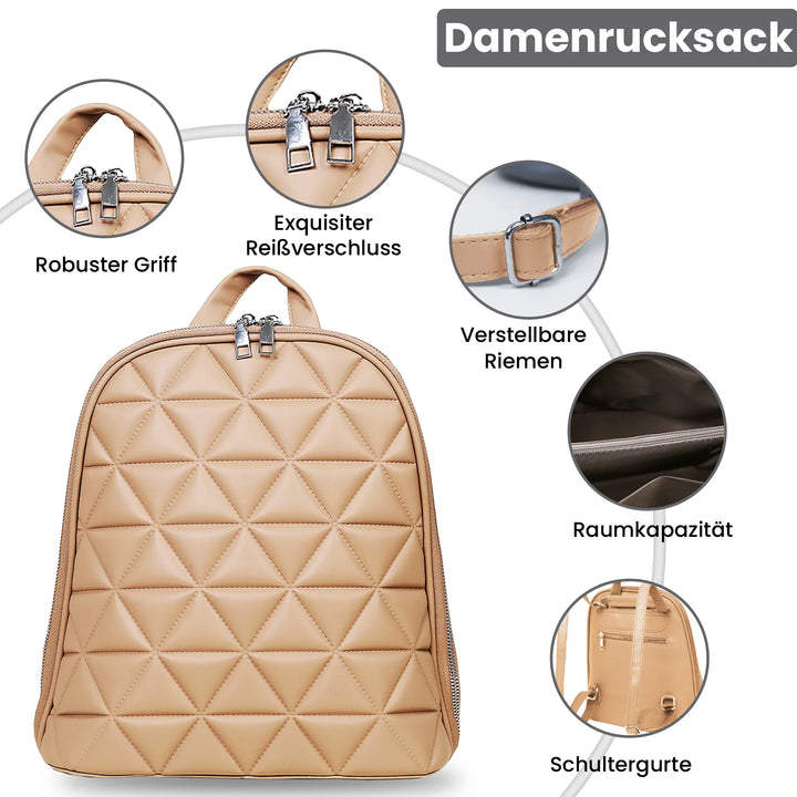 Rucksack Damen BRAUN – Europebazar