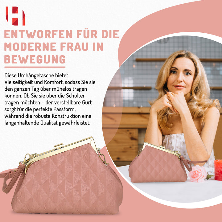 Clutch Damen pink  – Europebazar