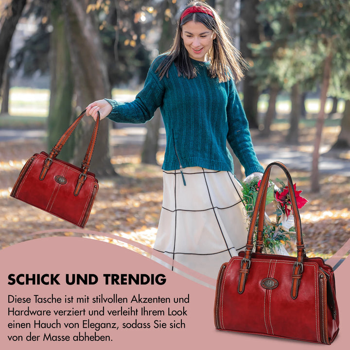 PU Leder Elegante Handtasche und Umhängetasche für Damen – Europebazar