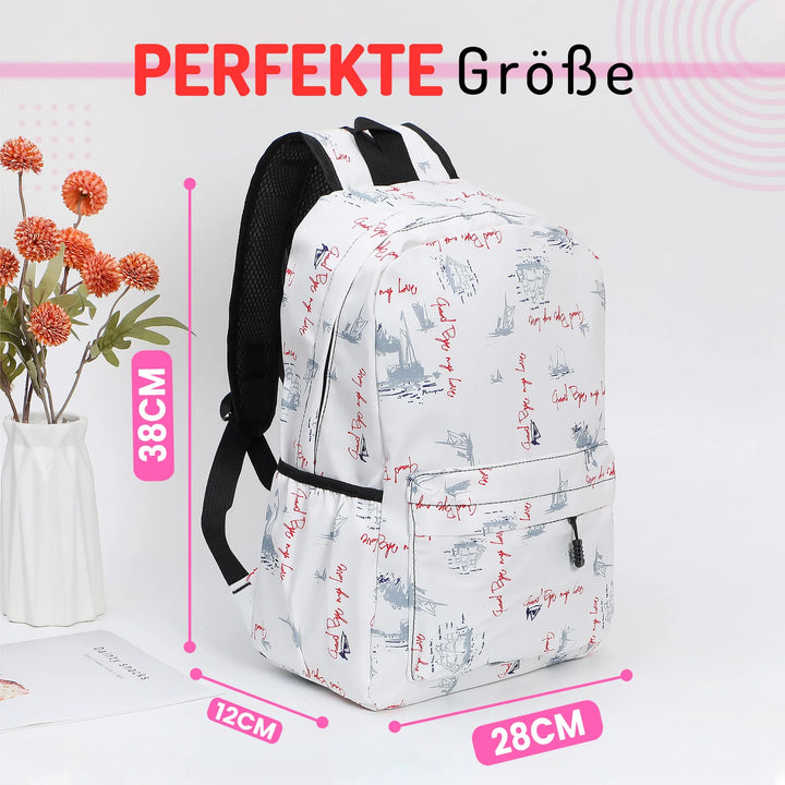 Nette Bedruckte Schultasche Avokado – Europebazar