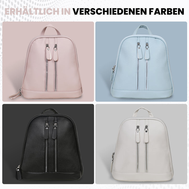 Lederrucksack Damen Schwarz – Europebazar