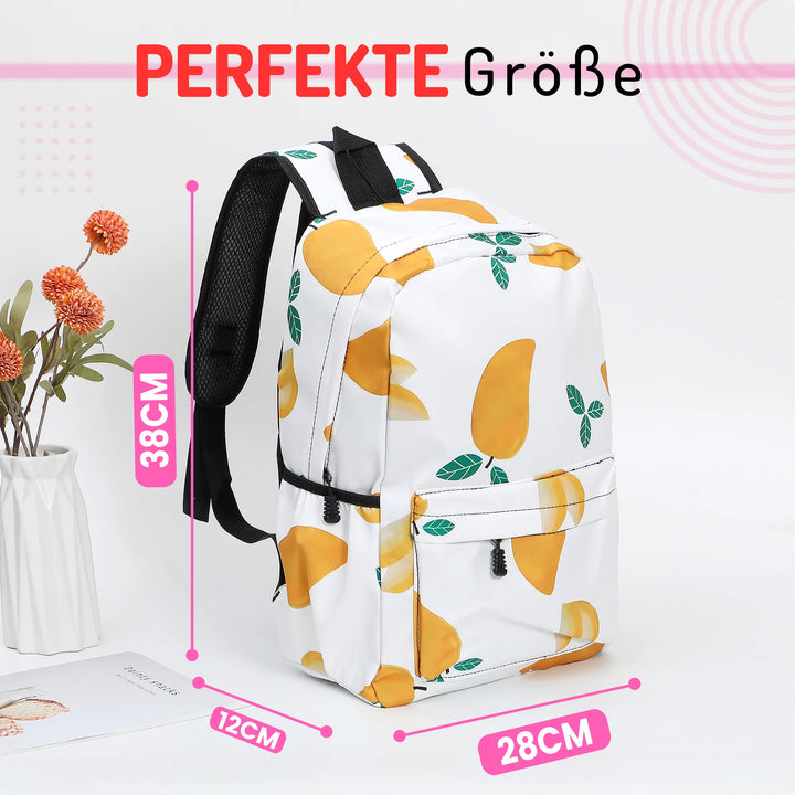   Nette Bedruckte Schultasche Mango – Europebazar