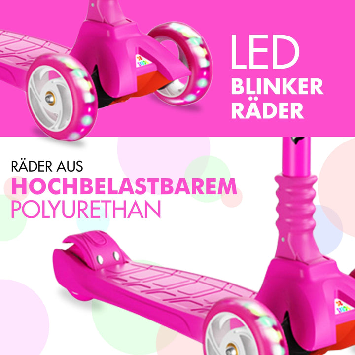 Faltbarer Dreirad-Kinderroller - Europebazar