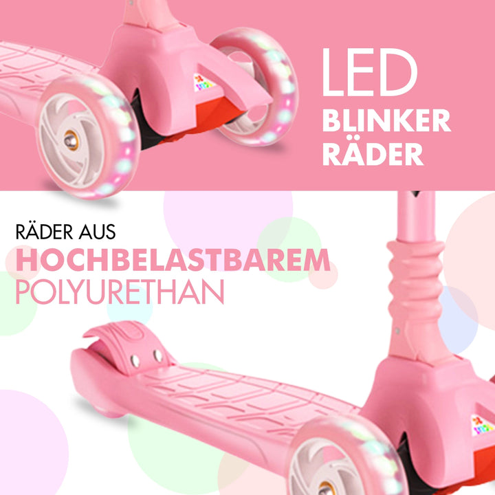 Faltbarer Dreirad-Kinderroller - Europebazar