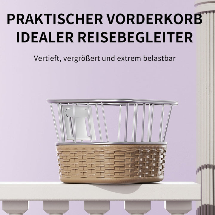 Habib Gruppe Mädchenfahrrad Klassik | Inkl. Luftpumpe & 6 - teiligem Schutz - Set | Karbonstahlrahmen & Duales Bremssystem | Mitwachsend & sicher für Mädchen 3 - 8 Jahre - Europebazar