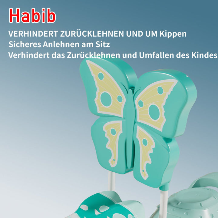 Habib Gruppe Prinzessin Fahrrad 12" 14" 16" | Komplett - Set mit Korb & Box - Europebazar