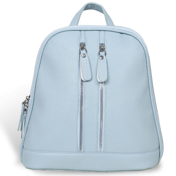 Lederrucksack Damen Blau – Europebazar