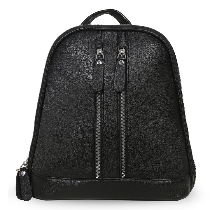 Lederrucksack Damen Schwarz – Europebazar