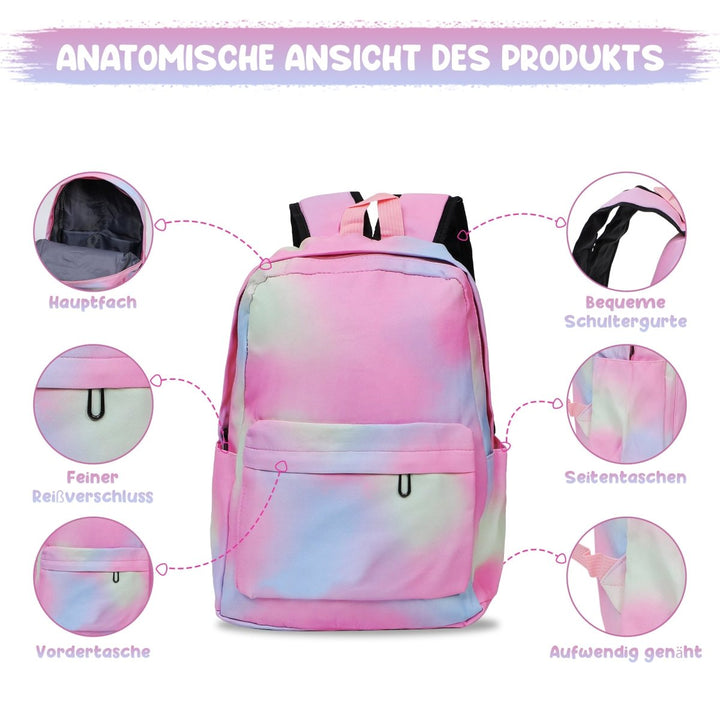 Schulrucksack Teenager Mädchen - Europebazar