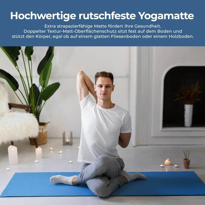 Yogamatte für Meister und Anfänger - Europebazar