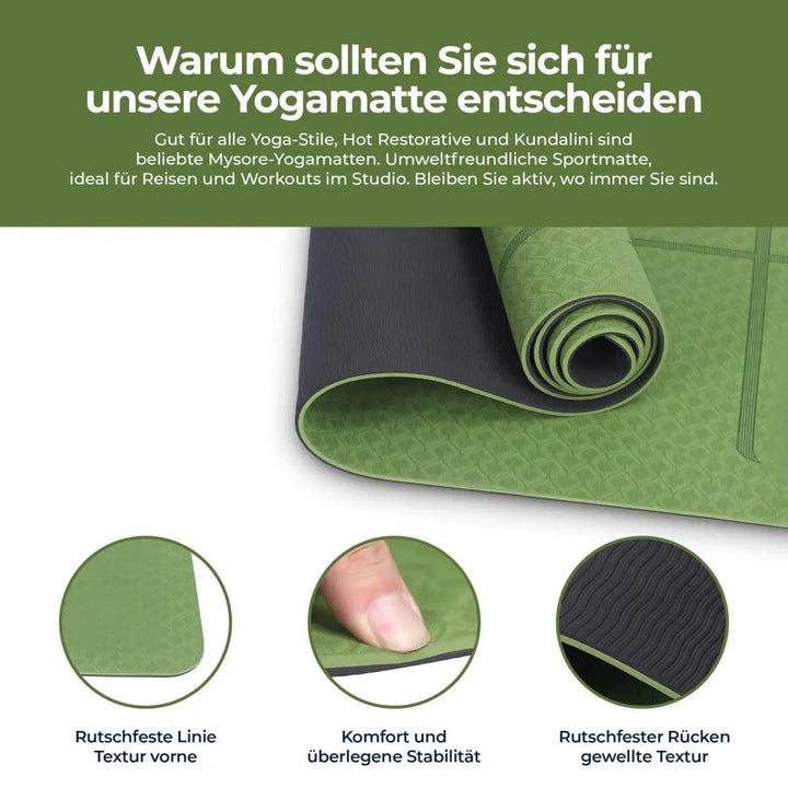 Yogamatte für Meister und Anfänger - Europebazar