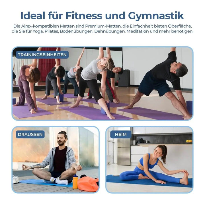 Yogamatte für Meister und Anfänger - Europebazar