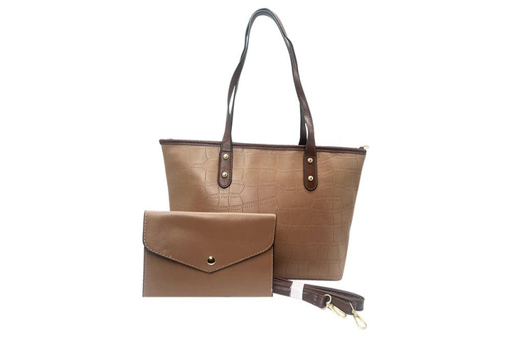 Leder kariert Handtasche - Europebazar