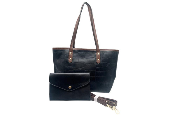 Leder kariert Handtasche - Europebazar