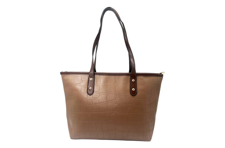 Leder kariert Handtasche - Europebazar